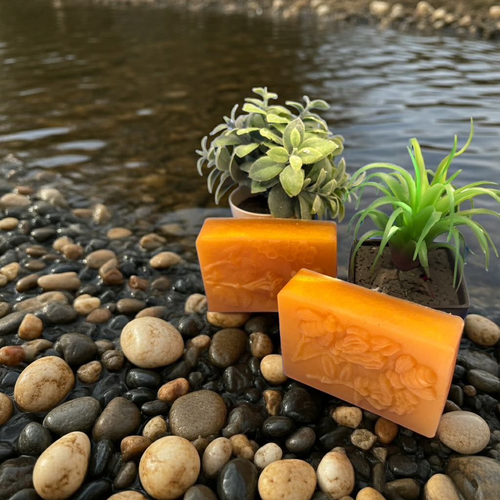 Yojawill Organic Bee Honey Lemon Bar Soap Natural Ingredients