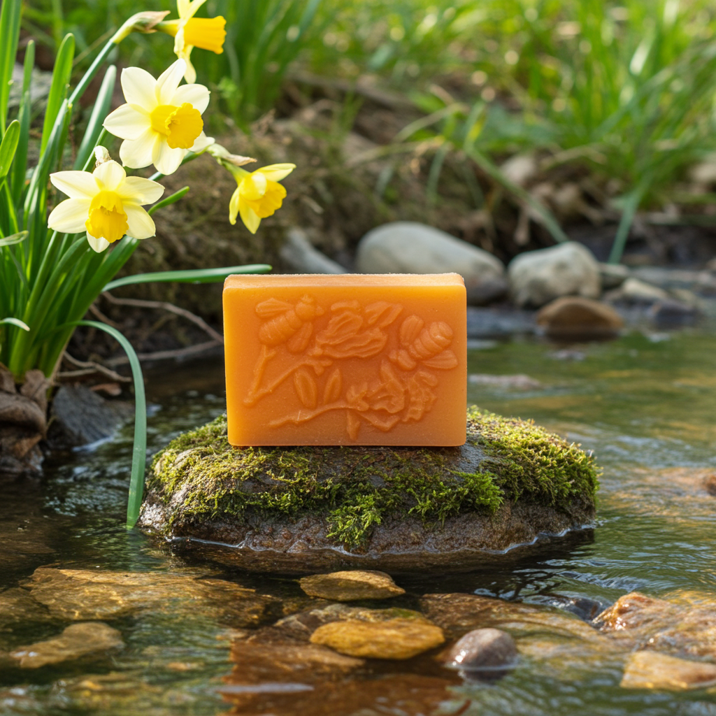 Yojawill Organic Bee Honey Lemon Bar Soap Natural Ingredients