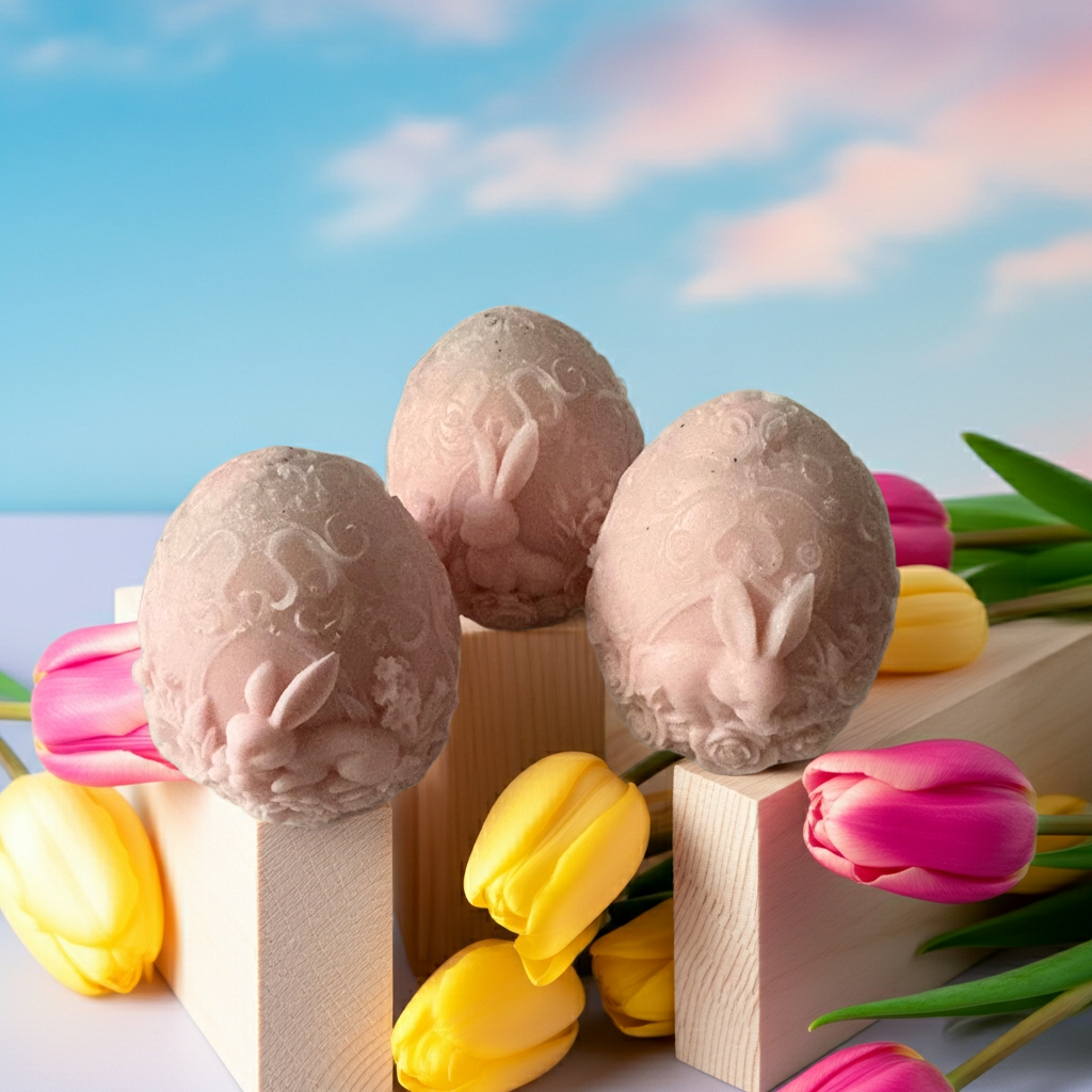 Yojawill Organic Easter Holiday Soy Candle Set of 3