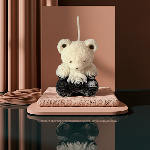 Yojawill Organic Bear My Roses Soy Candle Hand Poured