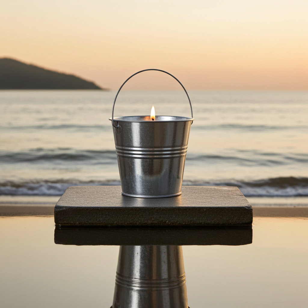 Yojawill Organic Scented Bucket Soy Candle Hand Poured