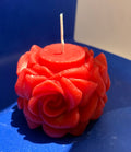 Yojawill Organic Blooming Apple Rose Soy Candle with Glass