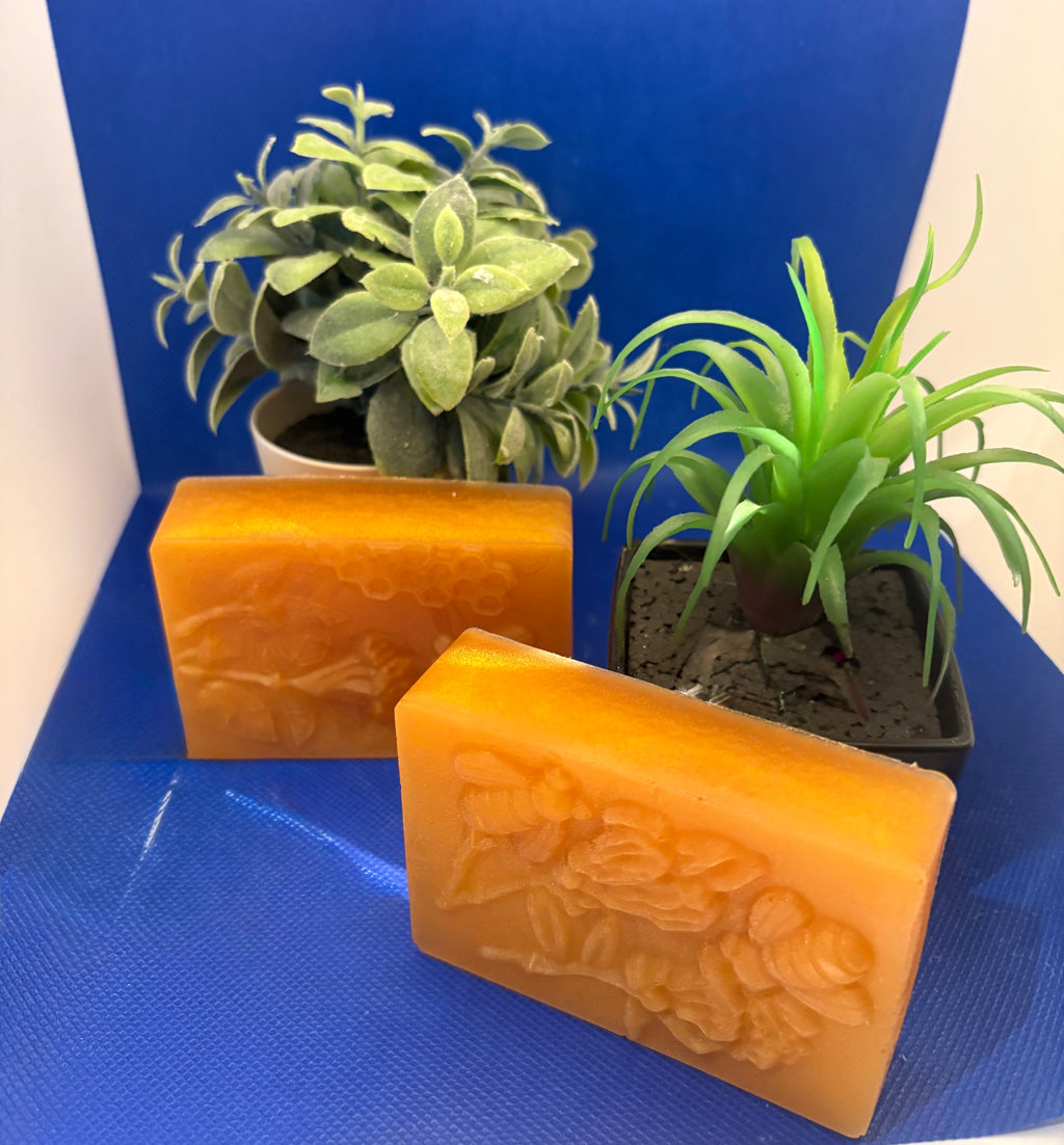 Yojawill Organic Bee Honey Lemon Bar Soap Natural Ingredients