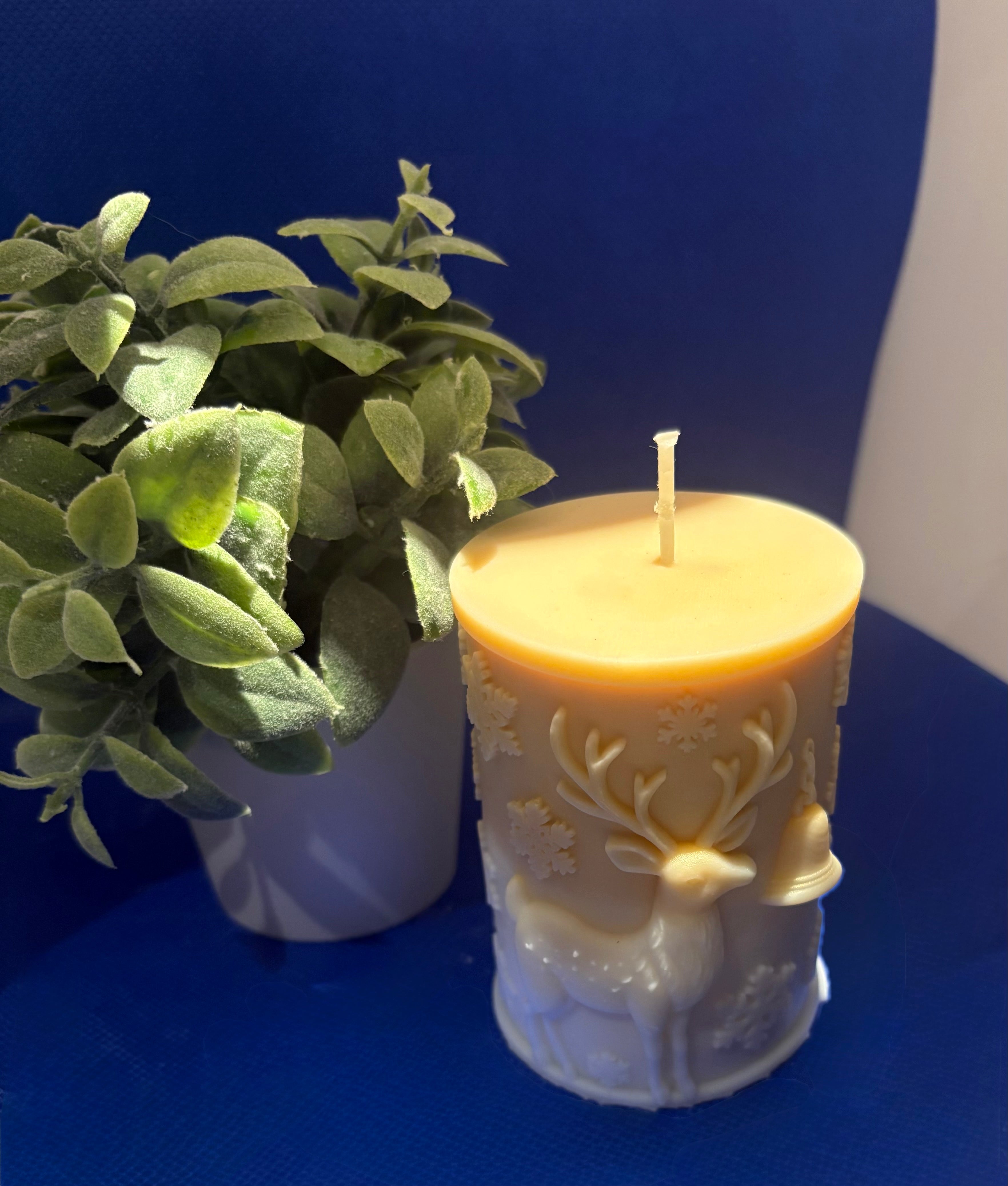Yojawill Organic O Deer Soy Candle Hand Poured