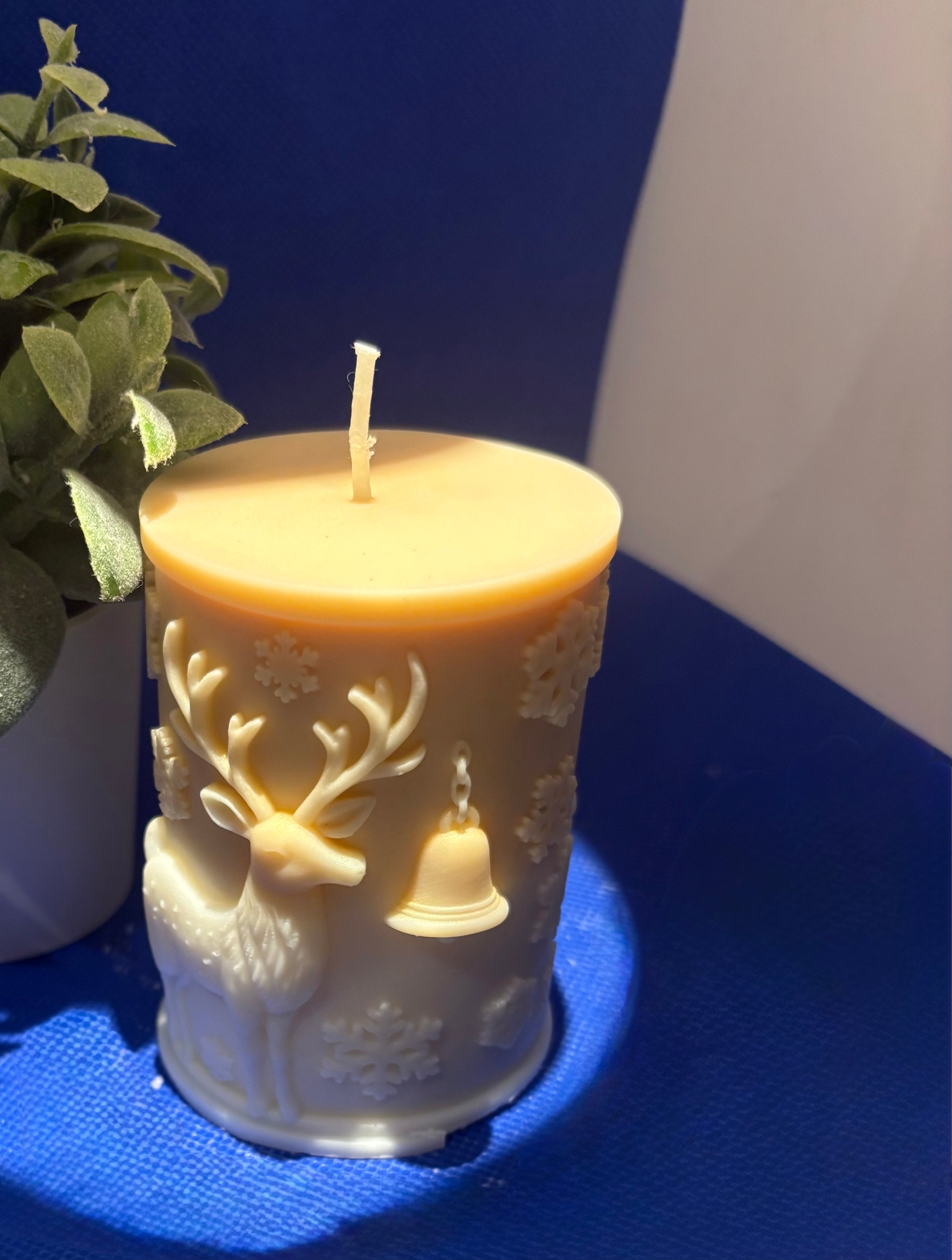 Yojawill Organic O Deer Soy Candle Hand Poured