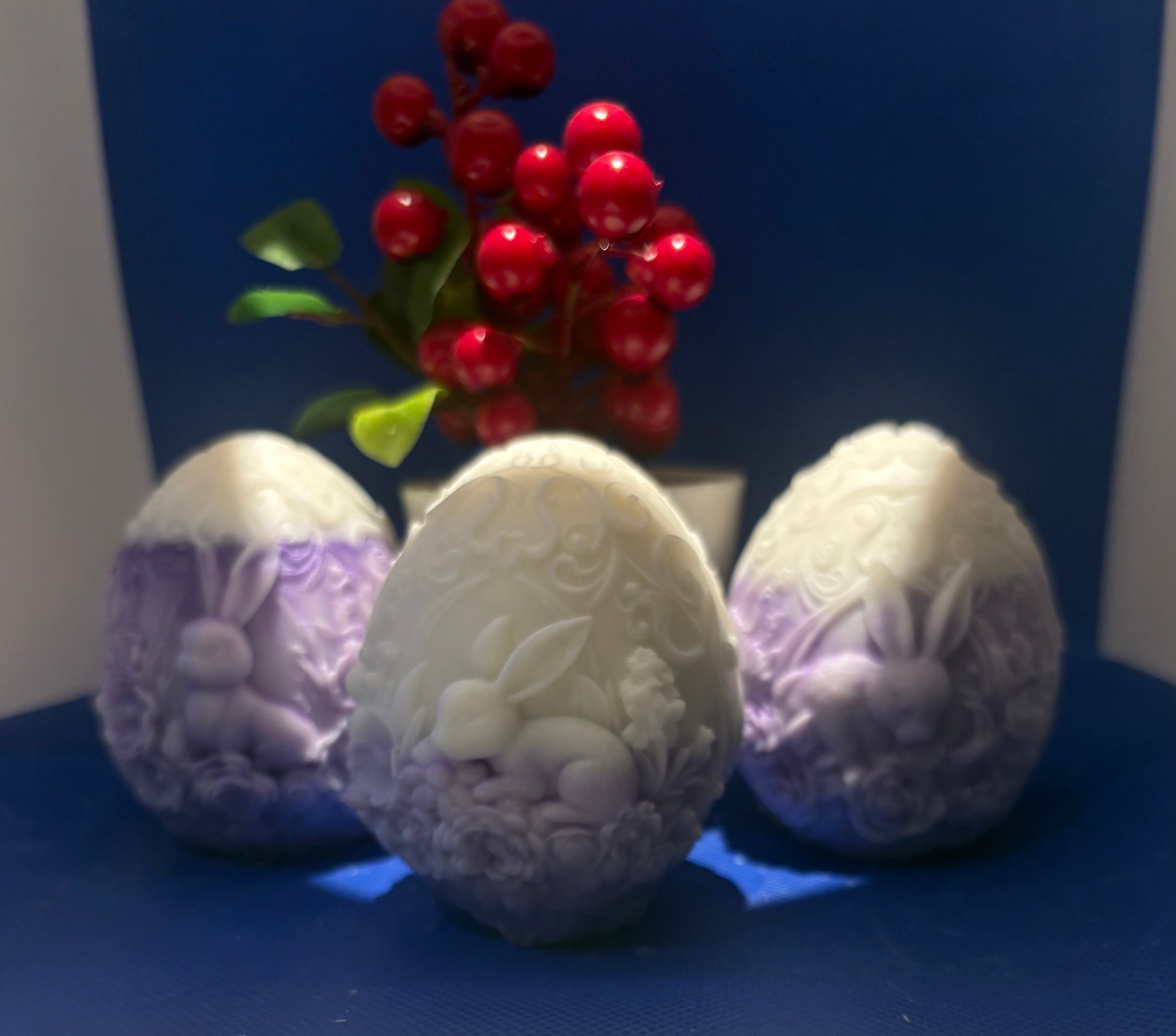Yojawill Organic Easter Holiday Soy Candle Set of 3