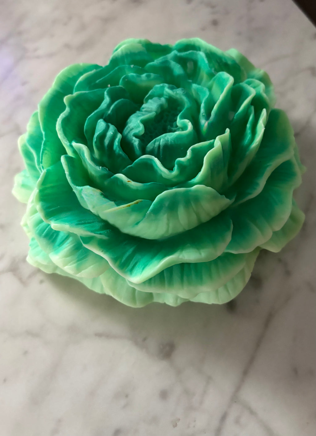 Yojawill Organic Large Mother of a Rose Soy Candle Hand Poured
