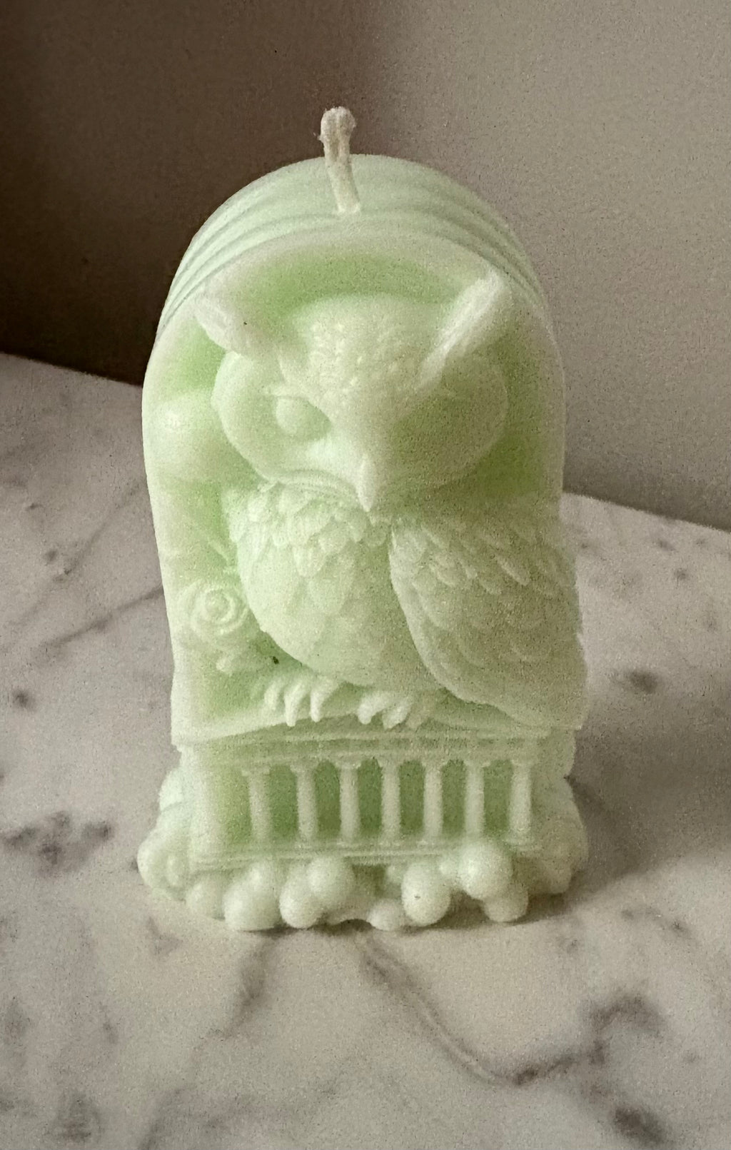 Yojawill Organic Owl Soy Candle Hand Poured