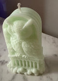 Yojawill Organic Owl Soy Candle Hand Poured