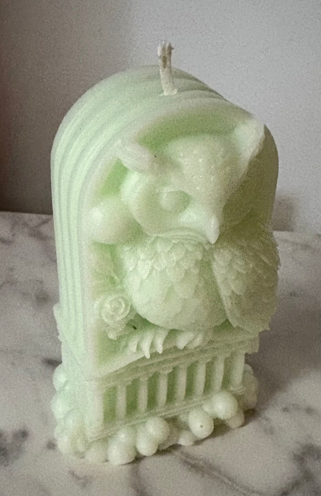Yojawill Organic Owl Soy Candle Hand Poured