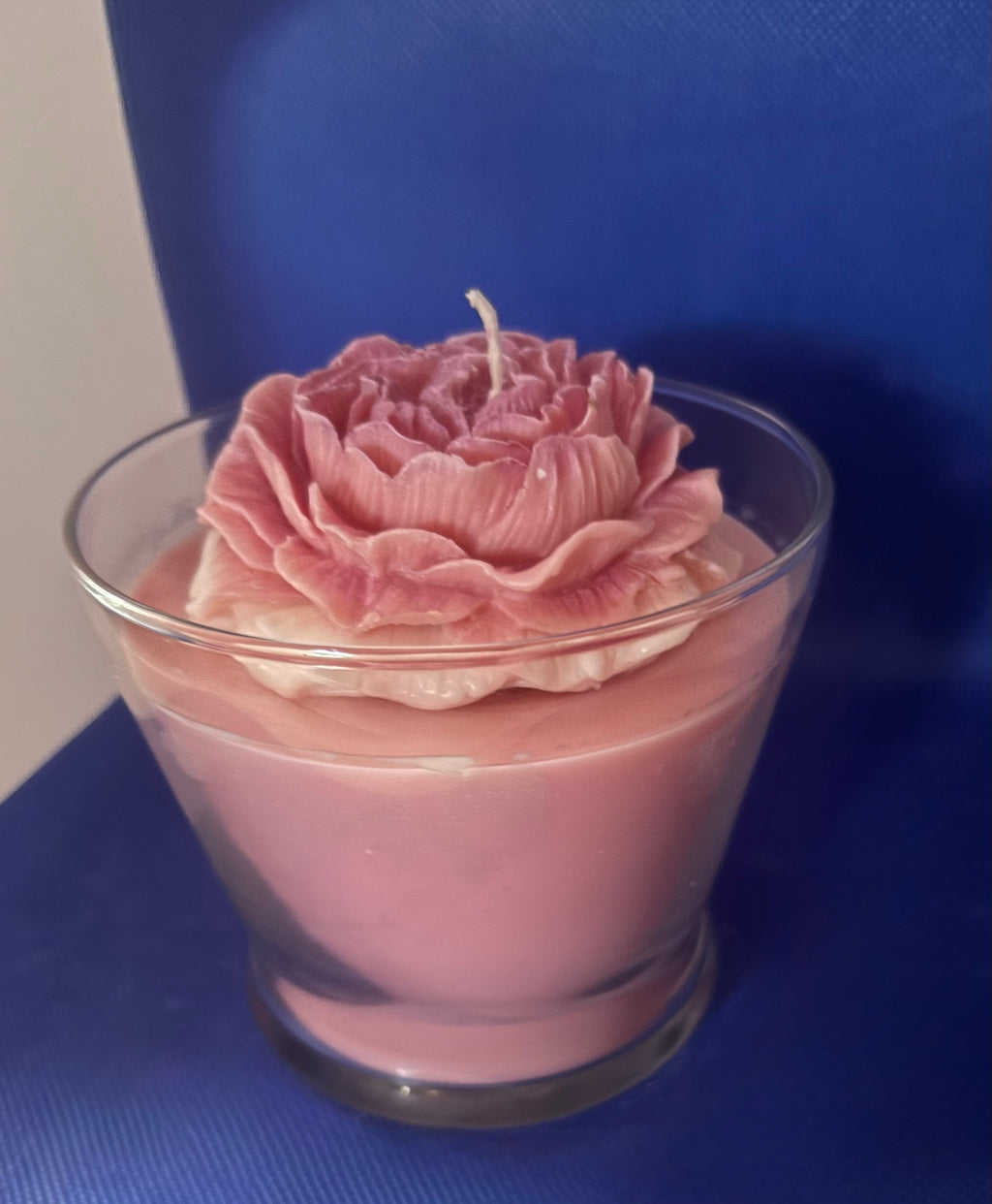 Yojawill Organic Large Flower Soy Candle Hand Poured