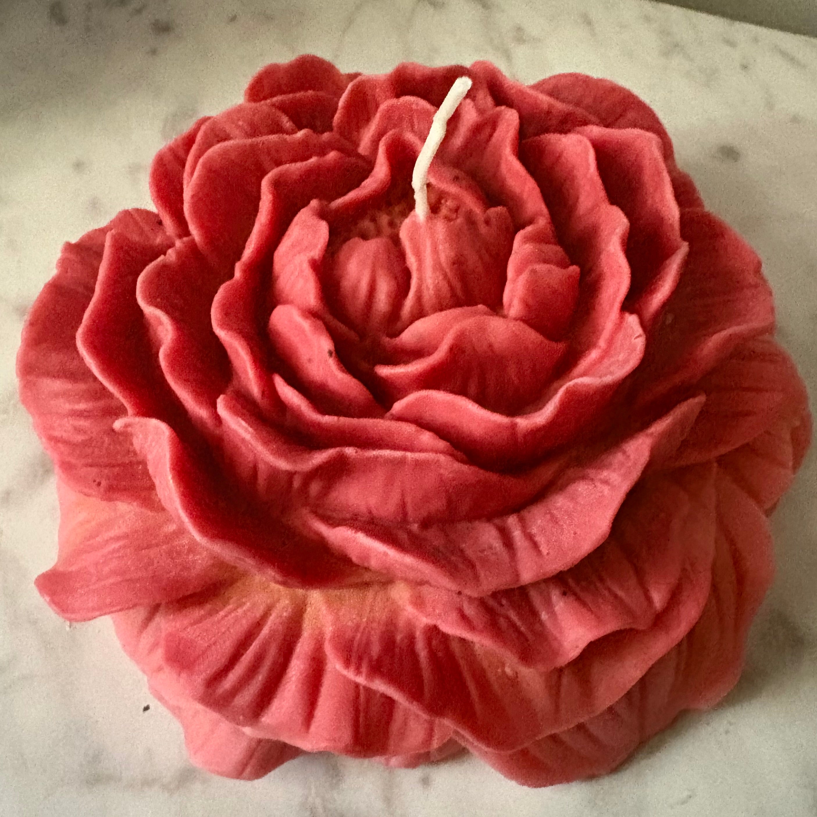 Yojawill Organic Large Mother of a Rose Soy Candle Hand Poured