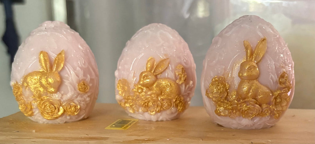 Yojawill Organic Easter Holiday Soy Candle Set of 3