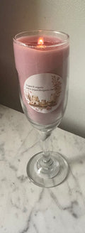 Yojawill Organic Wine Soy Candle Hand Poured
