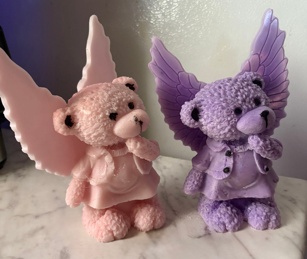 Yojawill Organic Angel bear Soy Candles Hand Poured