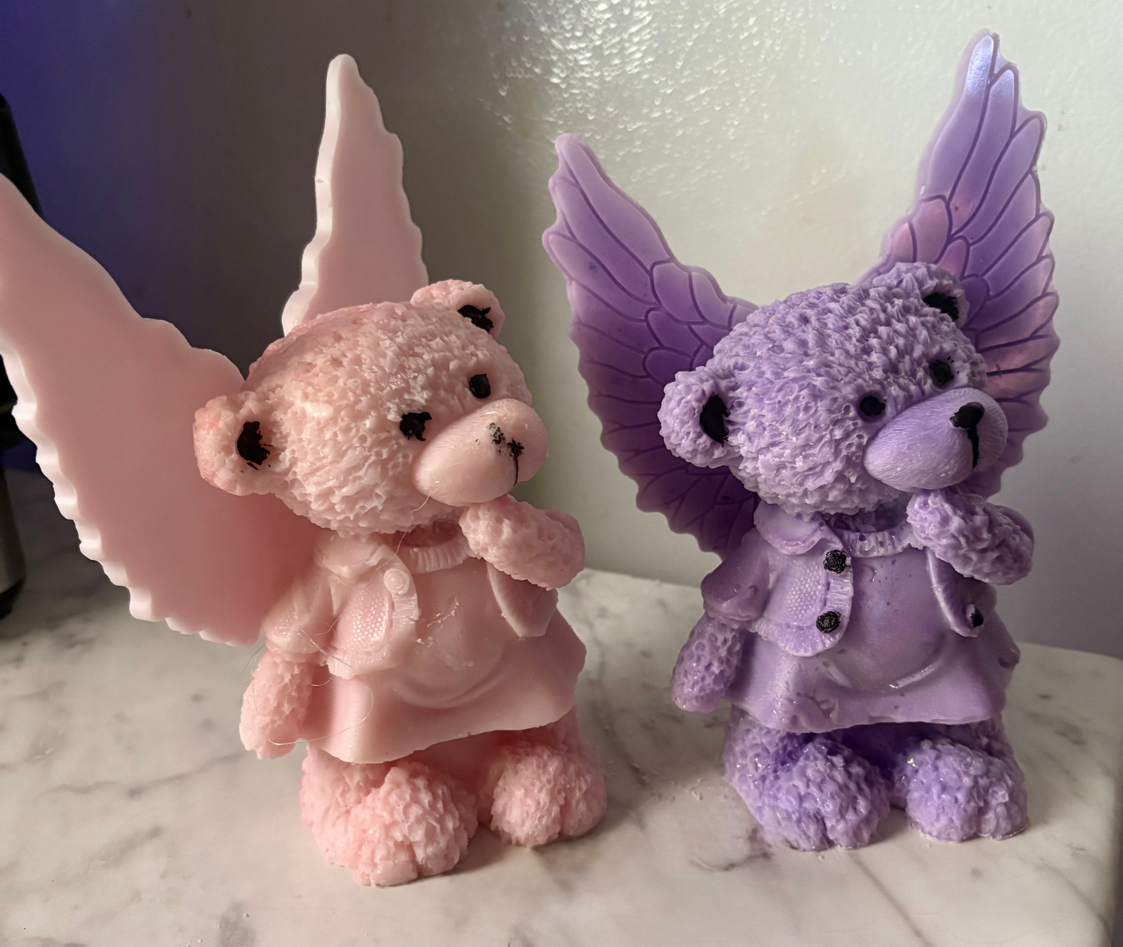 Yojawill Organic Angel bear Soy Candles Hand Poured