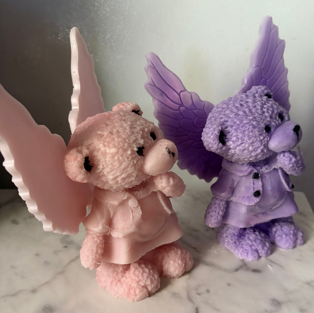 Yojawill Organic Angel bear Soy Candles Hand Poured