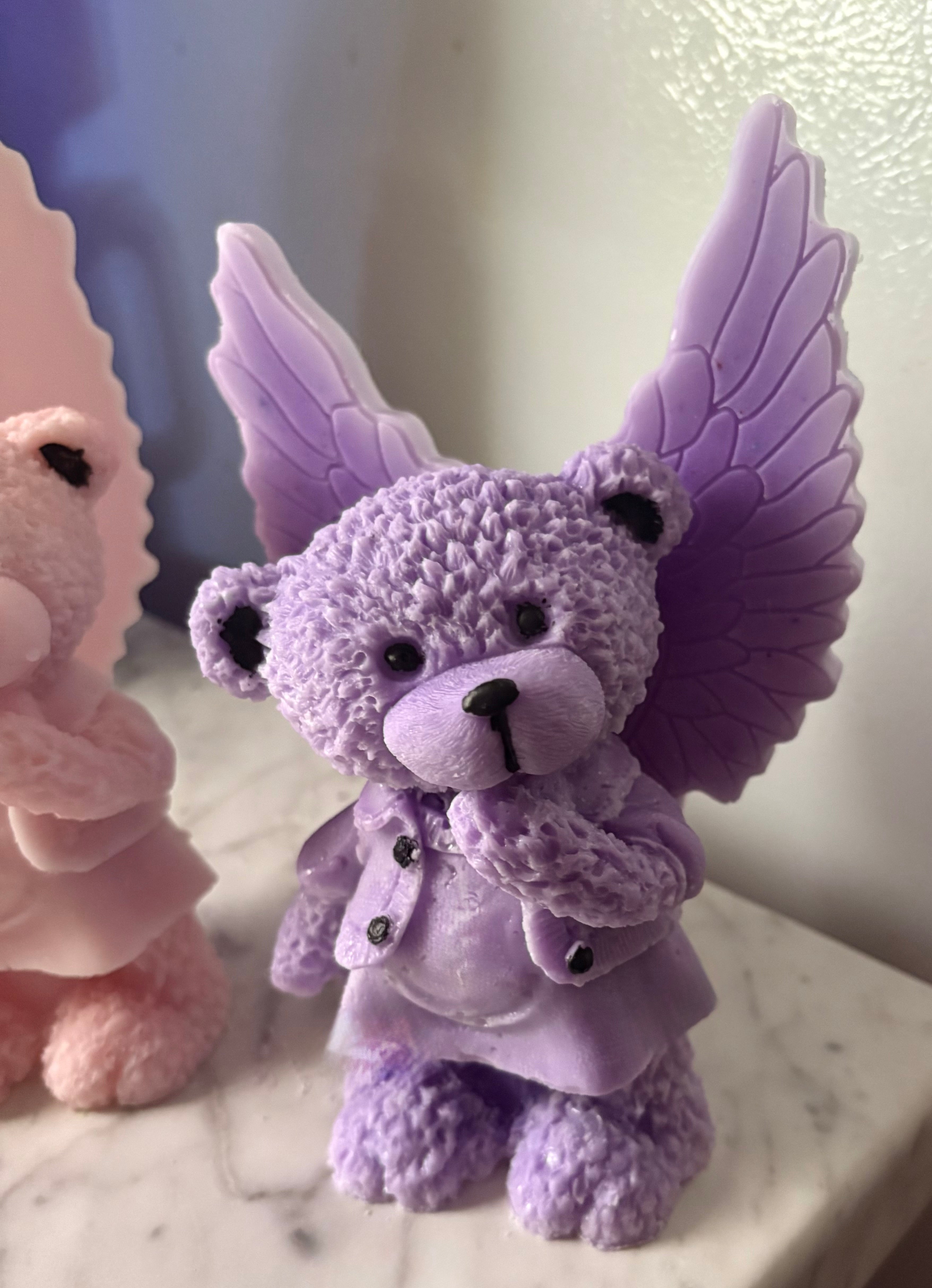 Yojawill Organic Angel bear Soy Candles Hand Poured