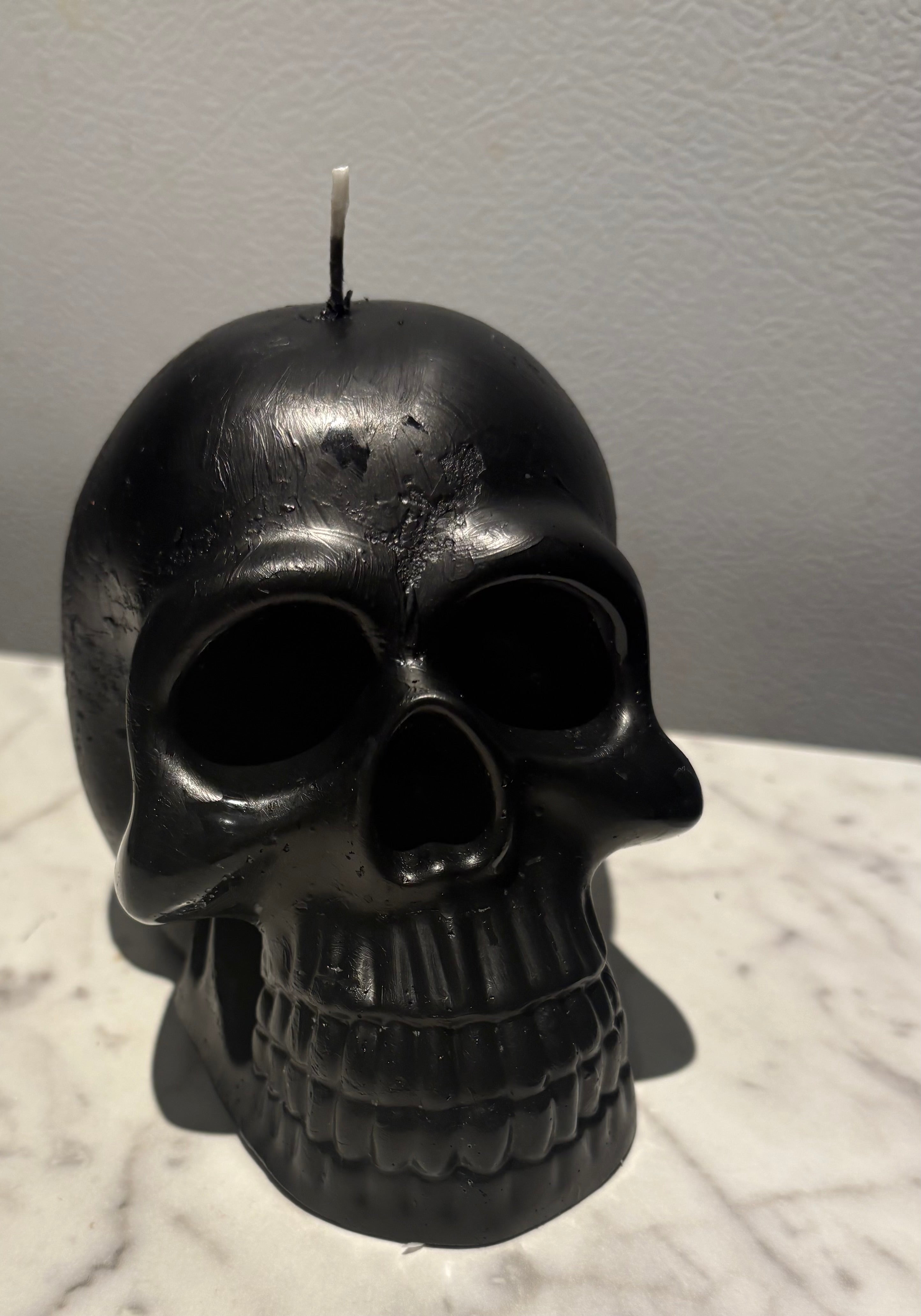 Yojawill Organic Large Skull Soy Candle Hand Poured