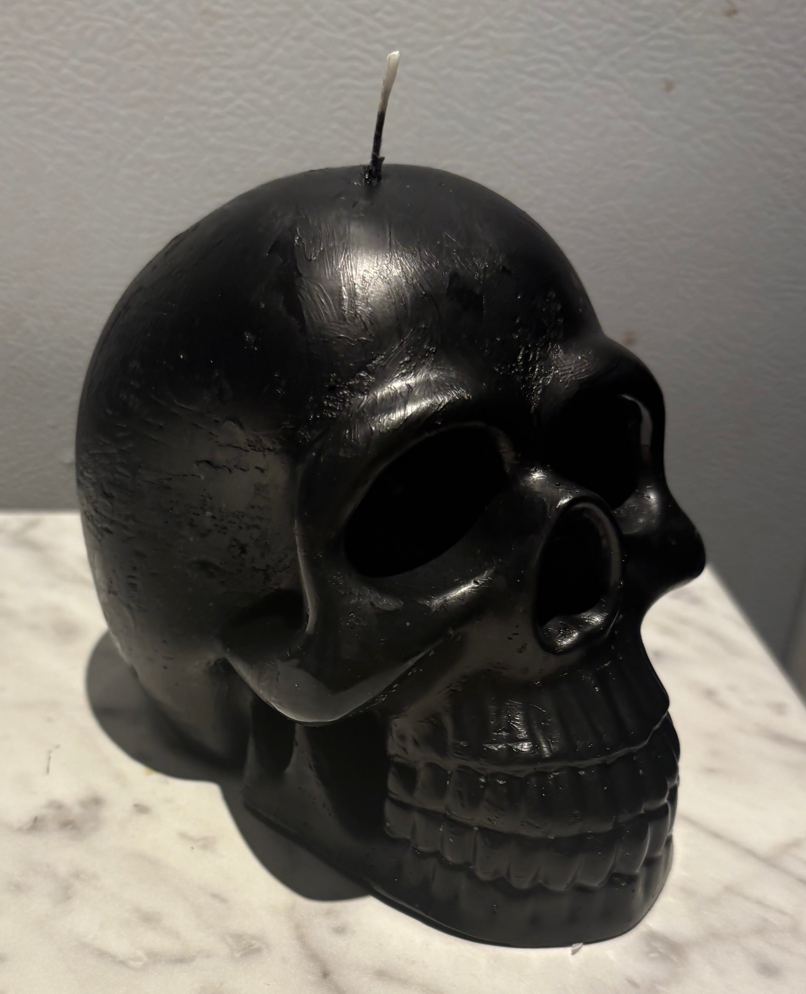 Yojawill Organic Large Skull Soy Candle Hand Poured