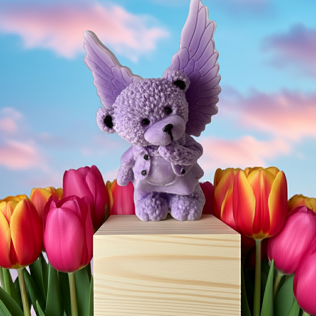 Yojawill Organic Angel bear Soy Candles Hand Poured