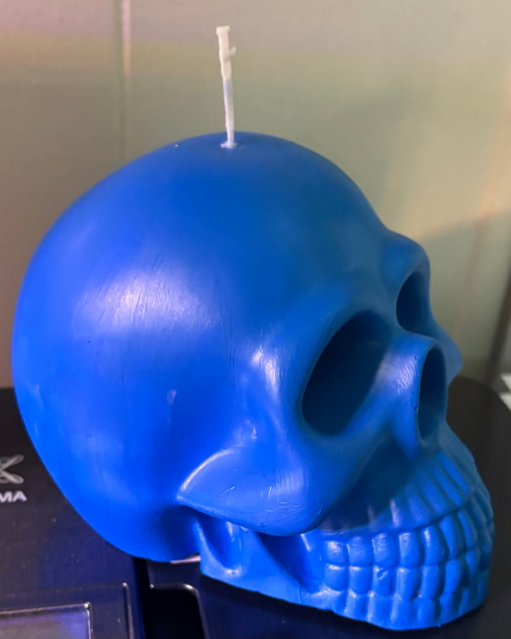Yojawill Organic Large Skull Soy Candle Hand Poured