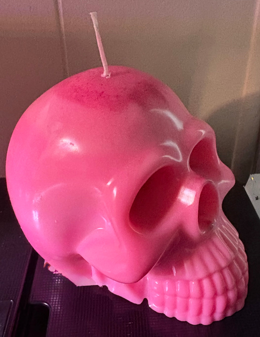 Yojawill Organic Large Skull Soy Candle Hand Poured