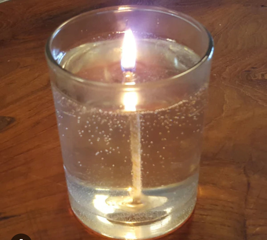 Yojawill Organic Clear Glass Soy Candle Hand Poured
