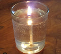 Yojawill Organic Clear Glass Soy Candle Hand Poured